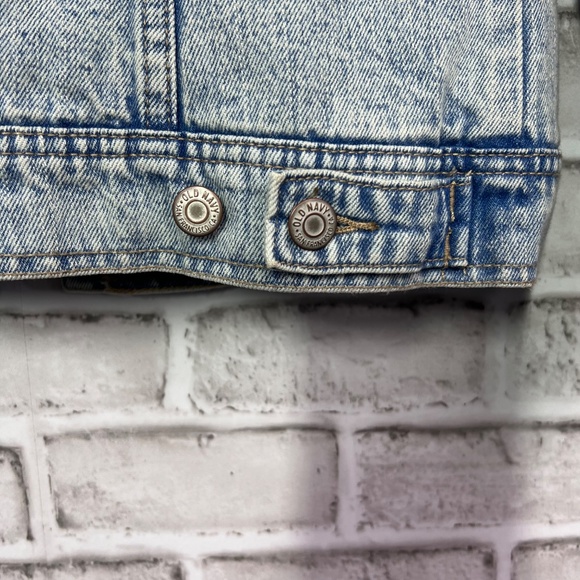 |•OLD NAVY•| Shearling Lined Denim Jean Jacket Size Small - Picture 6 of 10